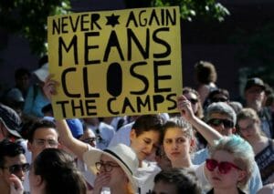 Close the Camps protest