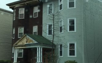 Two-family house before renovation