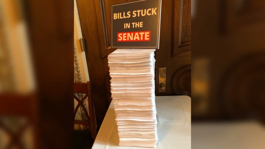 Bills stuck in Senate