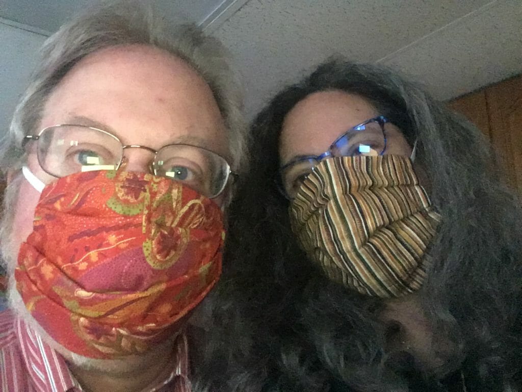 Den Rona masked