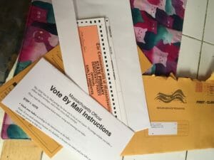 Mail-in ballot 2020