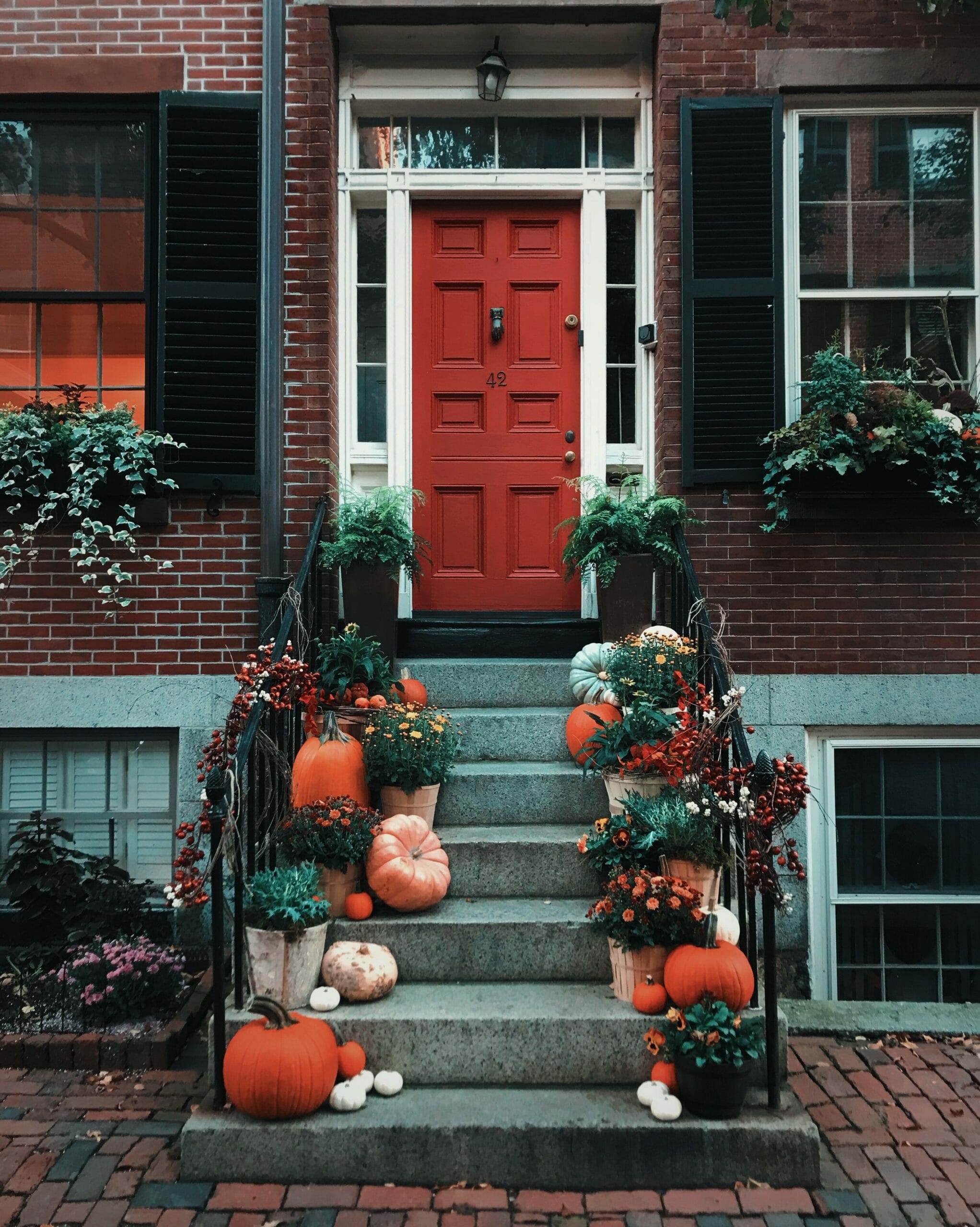 Thanksgiving doorstep