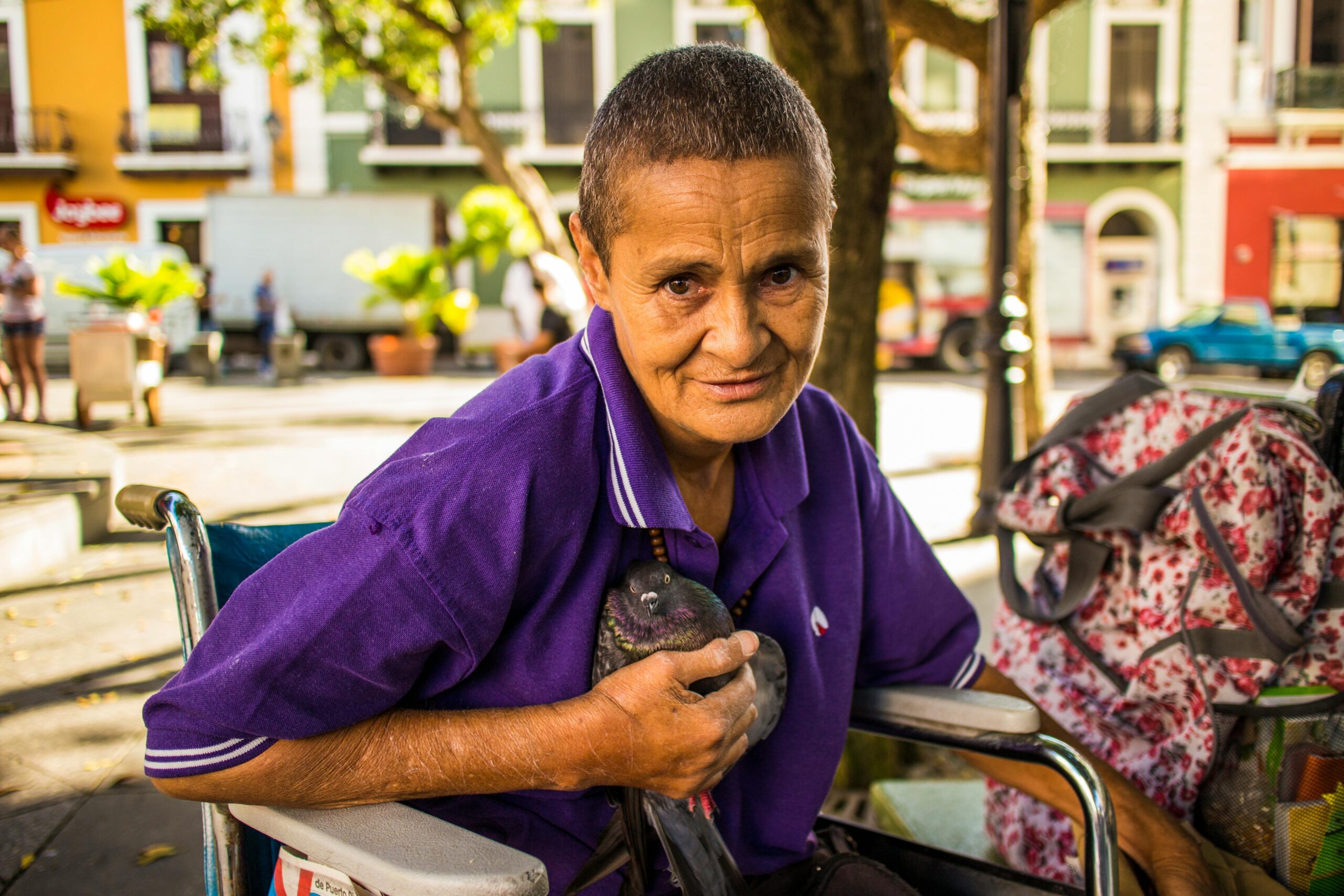 woman in wheelchair