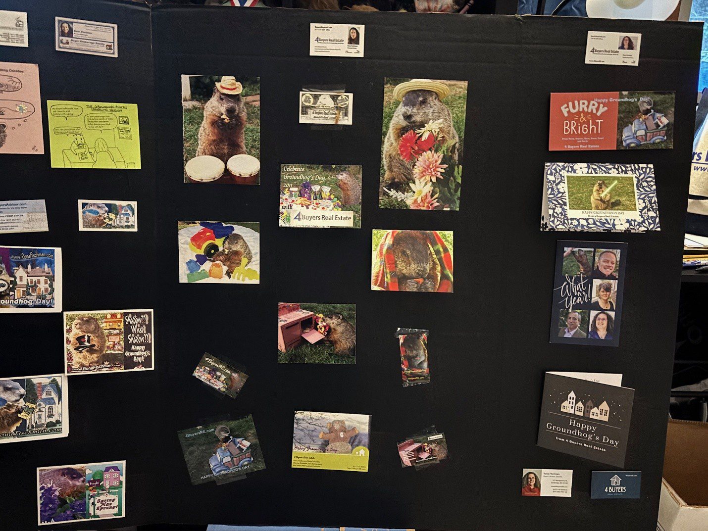 retirement party memorabilia board