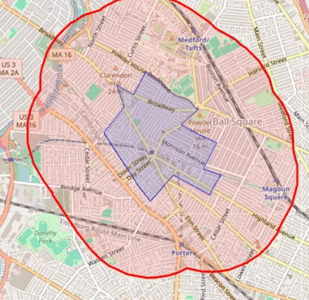 Davis Square Neighborhood Council area msp
